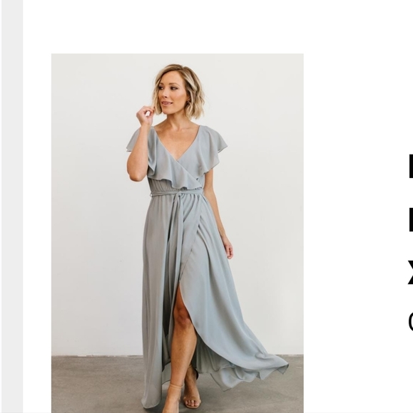 Baltic Born Dresses & Skirts - Katya Ruffle Maxi Dress